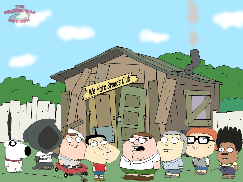 We hate Broads Club Myspace Layout